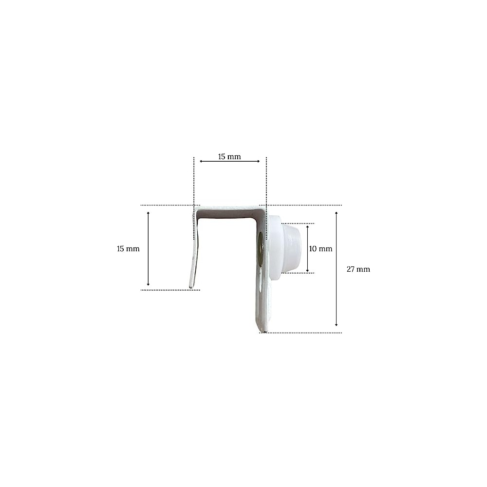 Siro Barra con ganci metallo Nichel opaco 36 cm acquista da